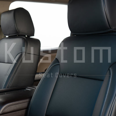 2014-18 GMC Seirra Premium Custom Leather Seat Covers