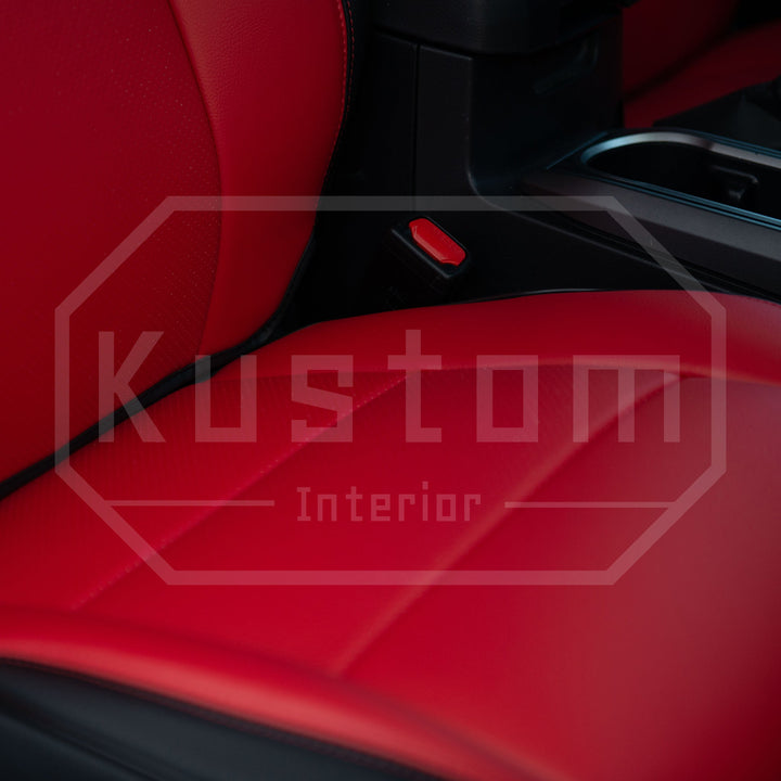 2016-Up Toyota Tacoma Premium Custom Leather Seat Covers