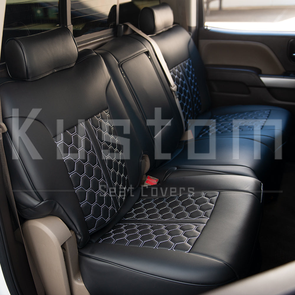 2014-18 GMC Seirra Premium Custom Leather Seat Covers