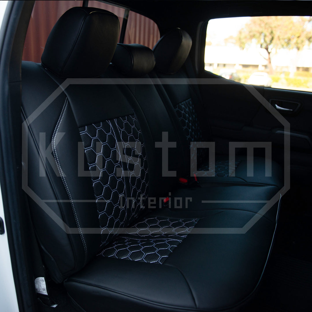 2016-Up Toyota Tacoma Premium Custom Leather Seat Covers