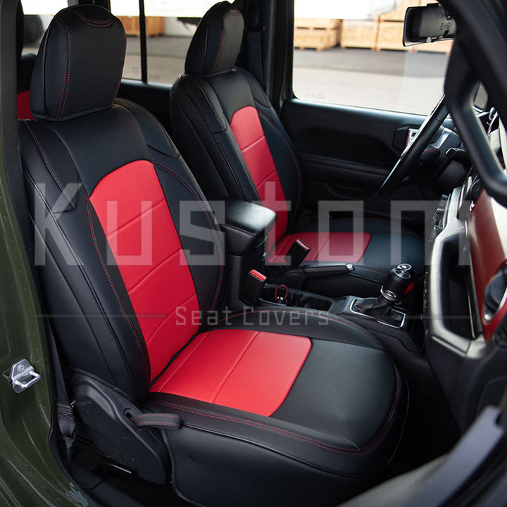 2018-Up Jeep Wrangler JL Custom Leather Seat Covers