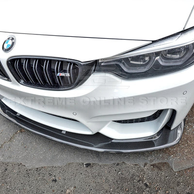2015-20 BMW F82 M4 Carbon Fiber Front Splitter & Side Skirts