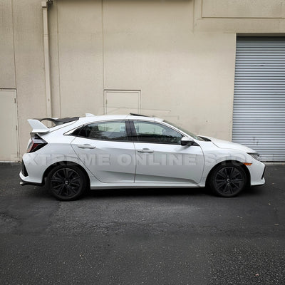 2016-21 Honda Civic Hatchback Type R Conversion Rear Spoiler W/ Mugen Style Roof Spoiler
