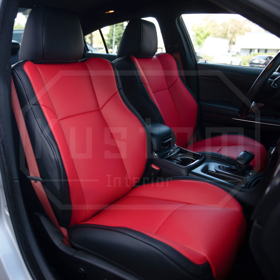 2015-Up Dodge Charger Premium Custom Seat Covers (Performance Seat)