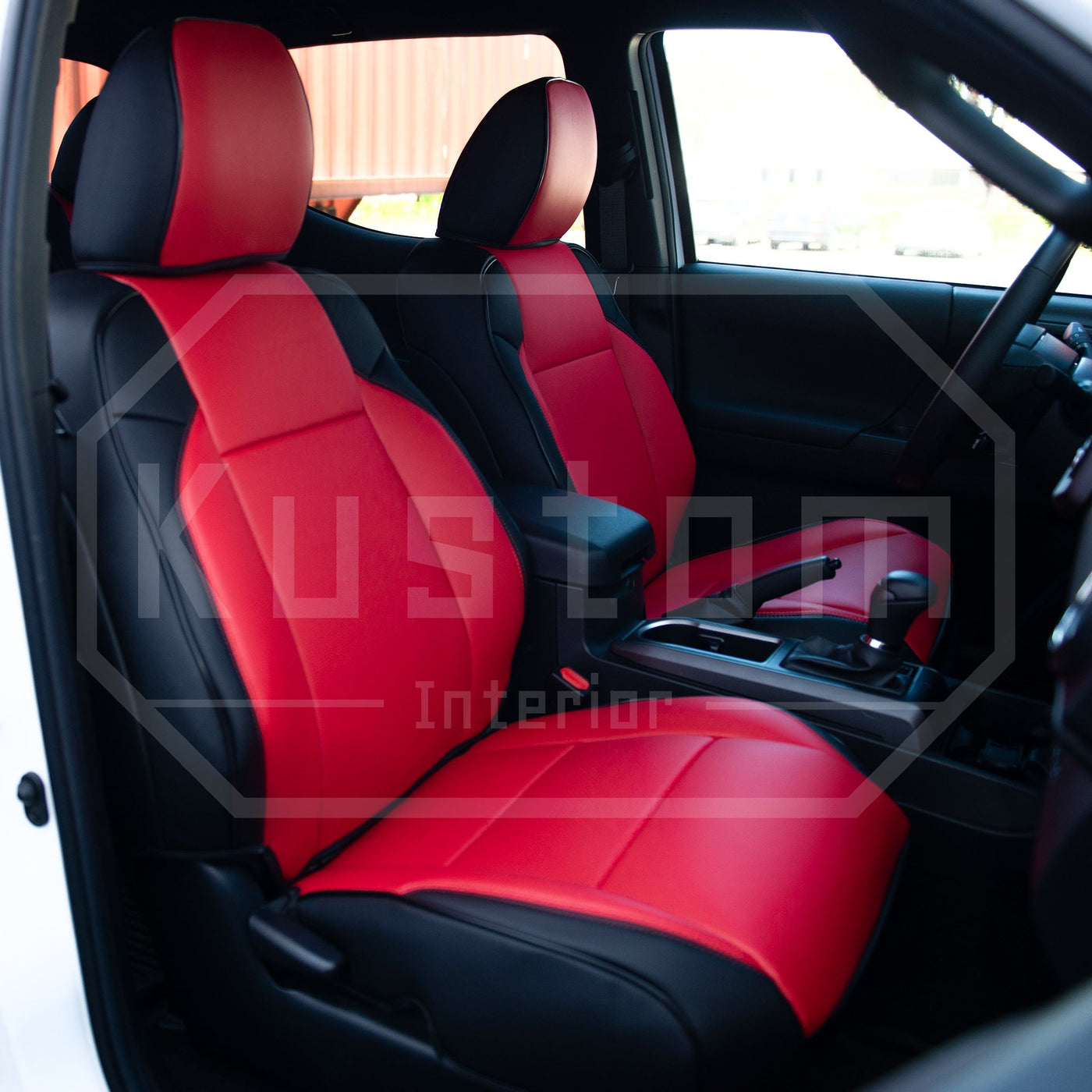 2016-Up Toyota Tacoma Premium Custom Leather Seat Covers