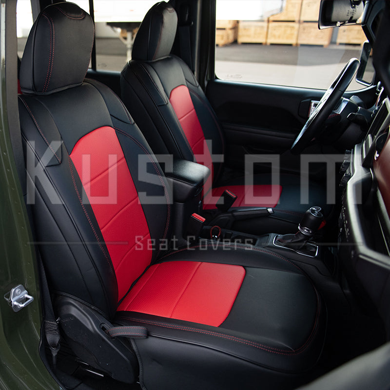 2018-Up Jeep Wrangler JL Custom Leather Seat Covers