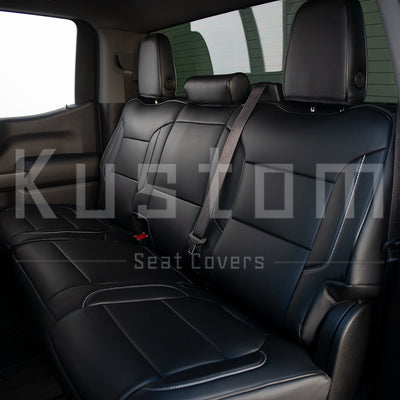 2019-Up GMC Sierra Premium Custom Leather Seat Covers