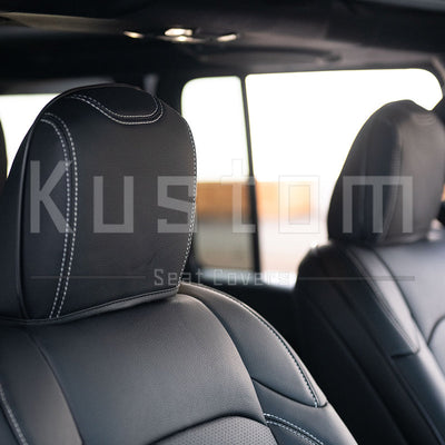 2018-Up Jeep Wrangler JL Custom Leather Seat Covers