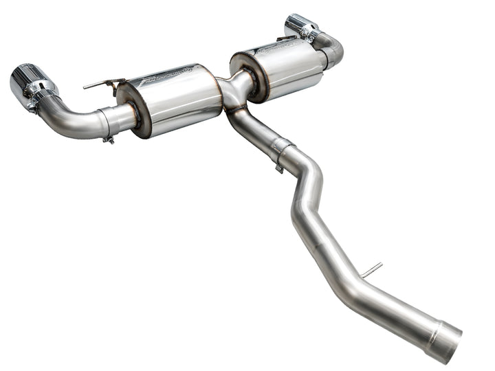 AWE Touring Edition Axle Back Exhaust for BMW G2X 330i/430i - Chrome Silver