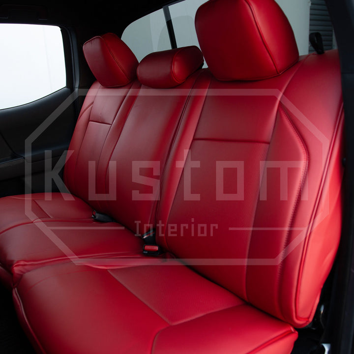 2016-Up Toyota Tacoma Premium Custom Leather Seat Covers