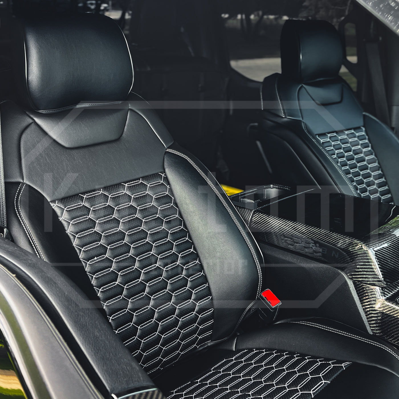 2015-Up Ford F-150 Raptor Custom Leather Seat Covers