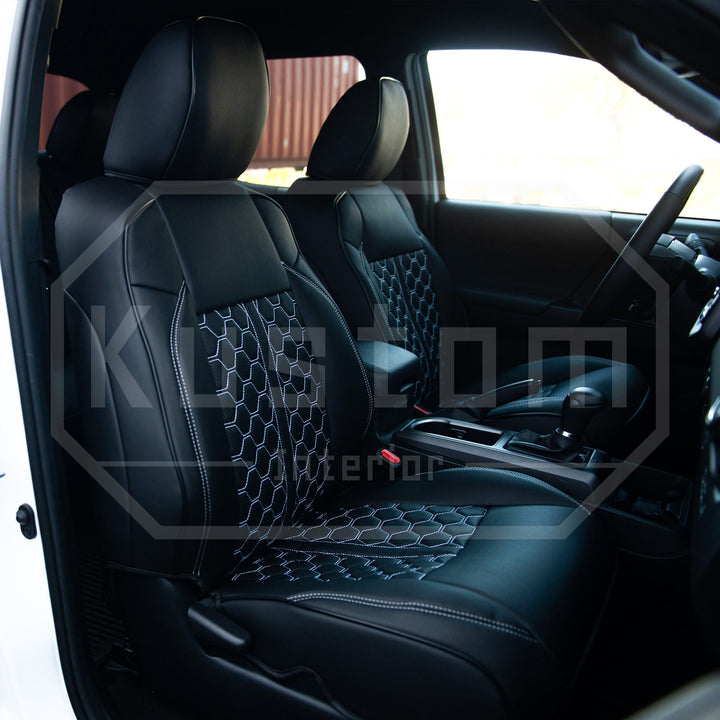 2016-Up Toyota Tacoma Premium Custom Leather Seat Covers