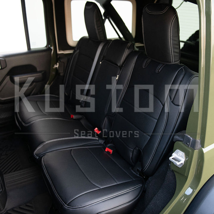 2018-Up Jeep Wrangler JL Custom Leather Seat Covers