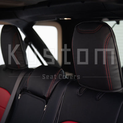 2018-Up Jeep Wrangler JL Custom Leather Seat Covers