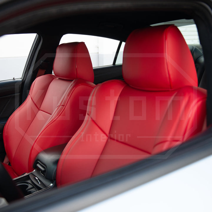2015-Up Dodge Charger Premium Custom Seat Covers (Performance Seat)