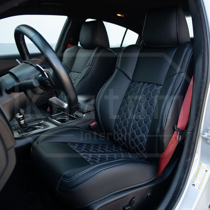 2015-Up Dodge Charger Premium Custom Seat Covers (Performance Seat)