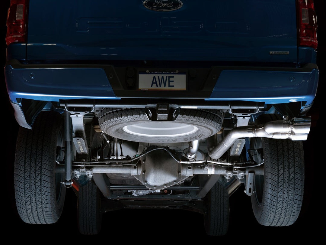 AWE 0FG Dual Side Exit Exhaust for &