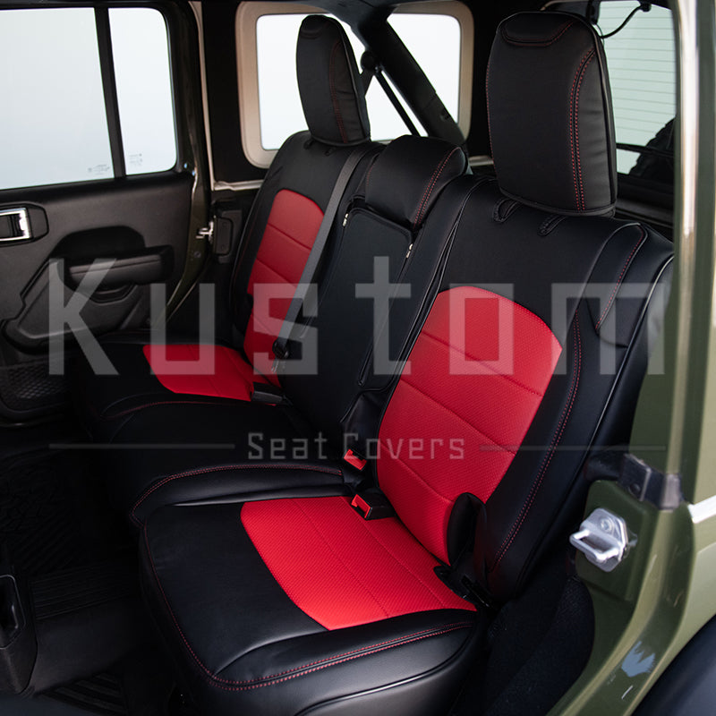 2018-Up Jeep Wrangler JL Custom Leather Seat Covers