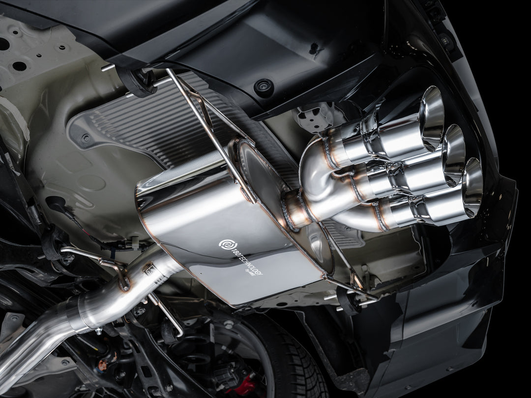 AWE Touring Edition Exhaust for DE5 Integra Type-S - Triple Chrome Silver Tips