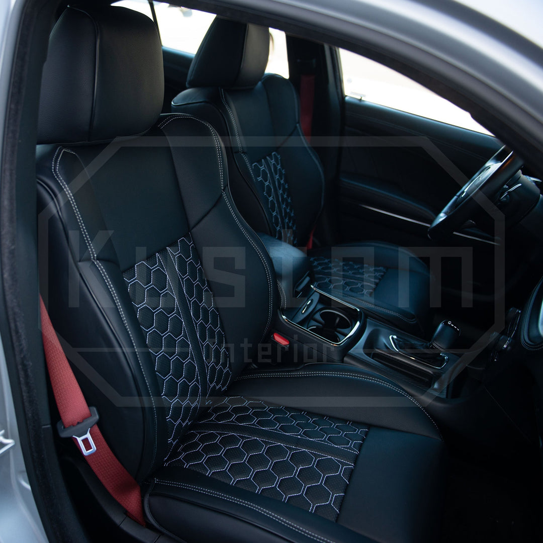 2015-Up Dodge Charger Premium Custom Seat Covers (Performance Seat)