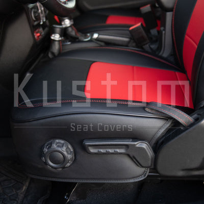 2018-Up Jeep Wrangler JL Custom Leather Seat Covers