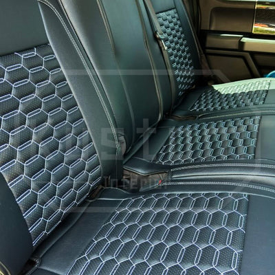 2015-Up Ford F-150 Raptor Custom Leather Seat Covers