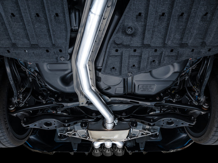 AWE Touring Edition Exhaust for FL5 Civic Type R - Triple Diamond Black Tips