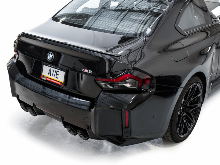 AWE SwitchPath™ Exhaust for BMW G87 M2 - Diamond Black Tips