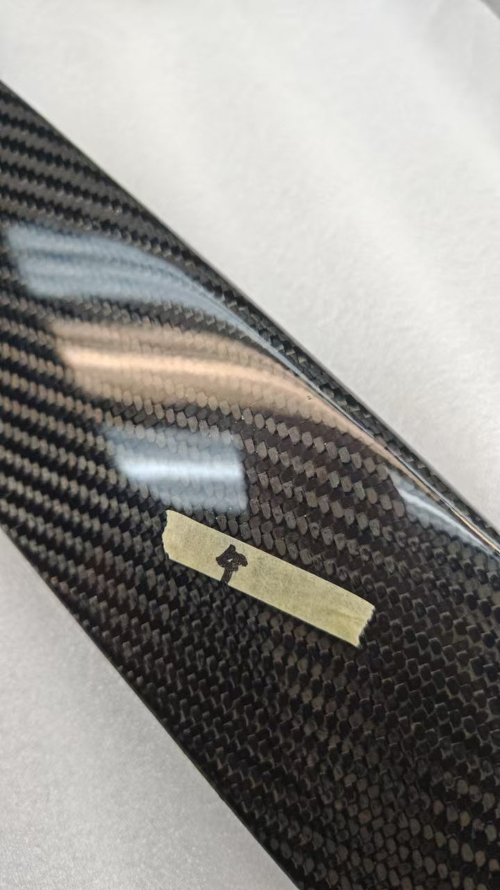 2016-19 Cadillac CTS-V Front Splitter outlet C-1 FLIP-121-BKCF
