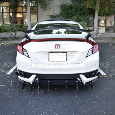 2016-20 Honda Civic Coupe Type R Conversion Rear Trunk Spoiler Kit