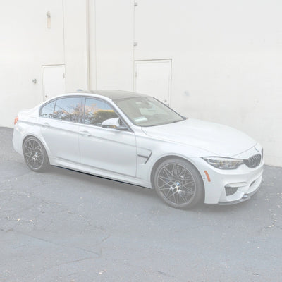 2014-20 BMW F80 M3 Carbon Fiber Side Skirts Rocker Panels