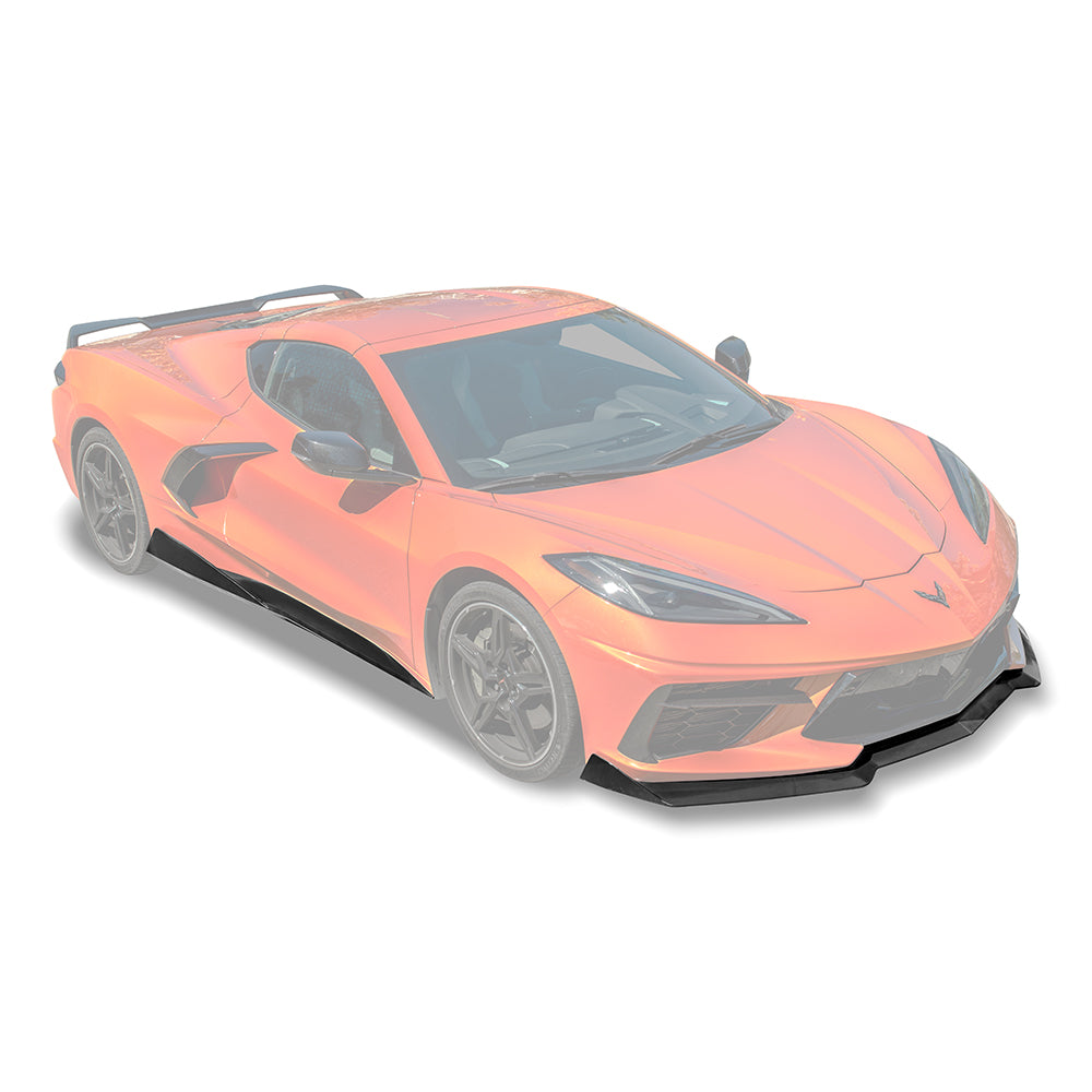 Corvette C8 Stingray Front Splitter &amp; Side Skirts [5VM Package]