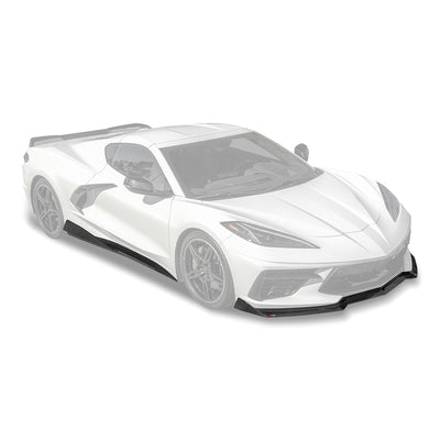 Corvette C8 5VM Front Splitter (2-Piece Version) & Side Skirts