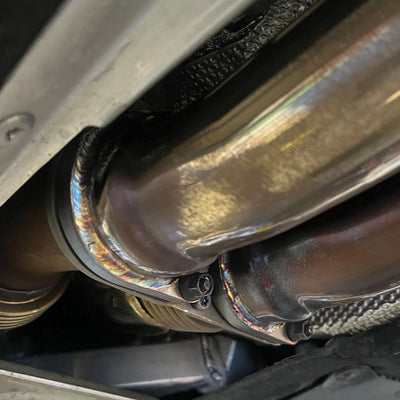 2015-2020 BMW F80 M3 F82 F83 M4 Resonated Mid Pipe Exhaust