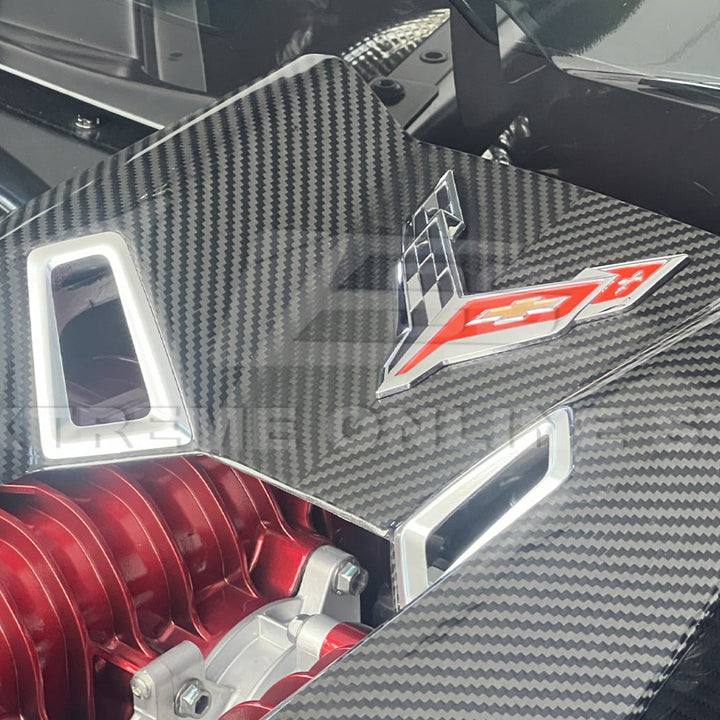 Chevrolet Corvette C8 Z06 DRY CARBON FIBER Engine Cover