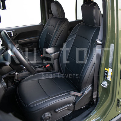 2018-Up Jeep Wrangler JL Custom Leather Seat Covers