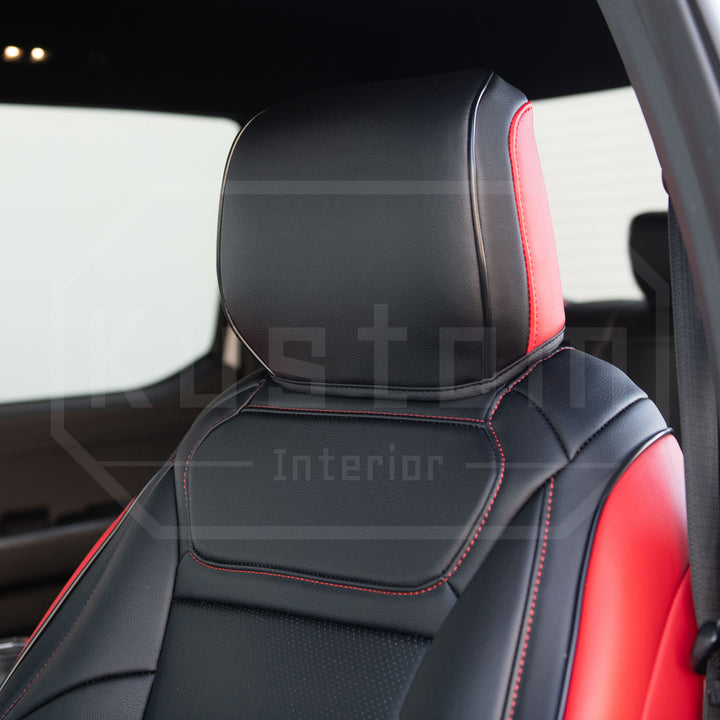 2021-Up Ford F-150 / Raptor Premium Custom Leather Seat Covers