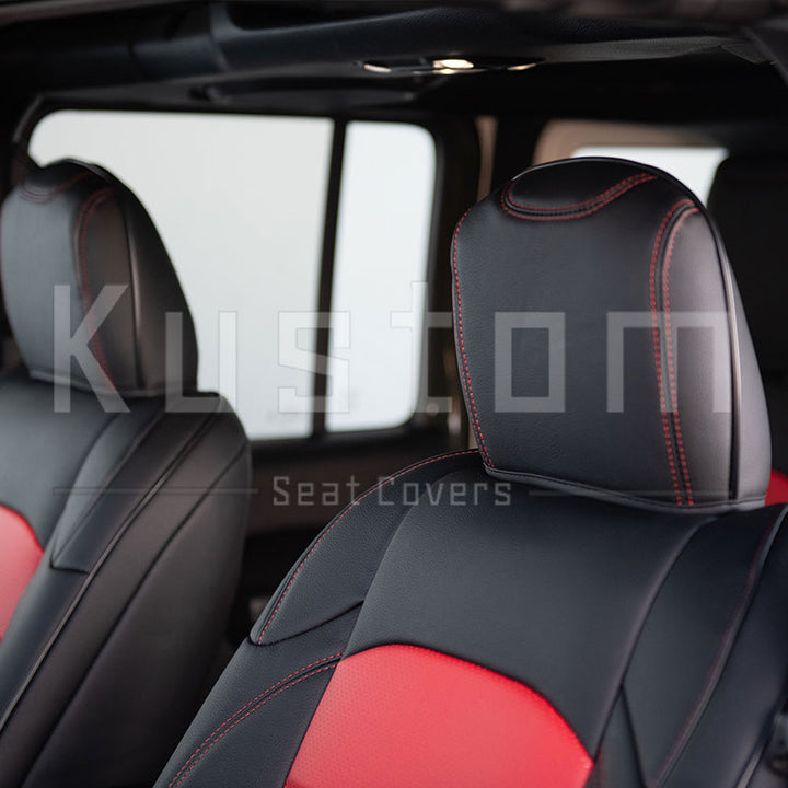 2018-Up Jeep Wrangler JL Custom Leather Seat Covers