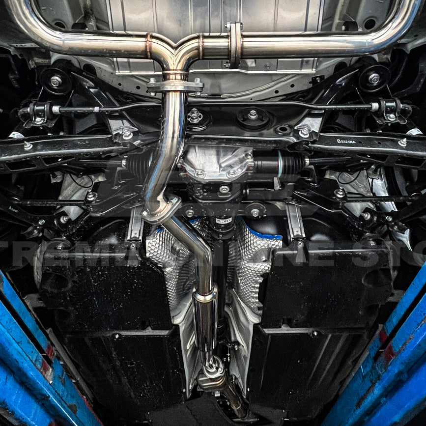 2022-Up Toyota GR86 Subaru BRZ Cat Back Dual Tips Exhaust Kit