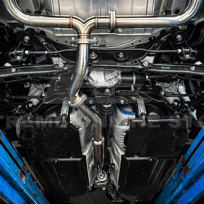 2022-Up Toyota GR86 Subaru BRZ Cat Back Dual Tips Exhaust Kit