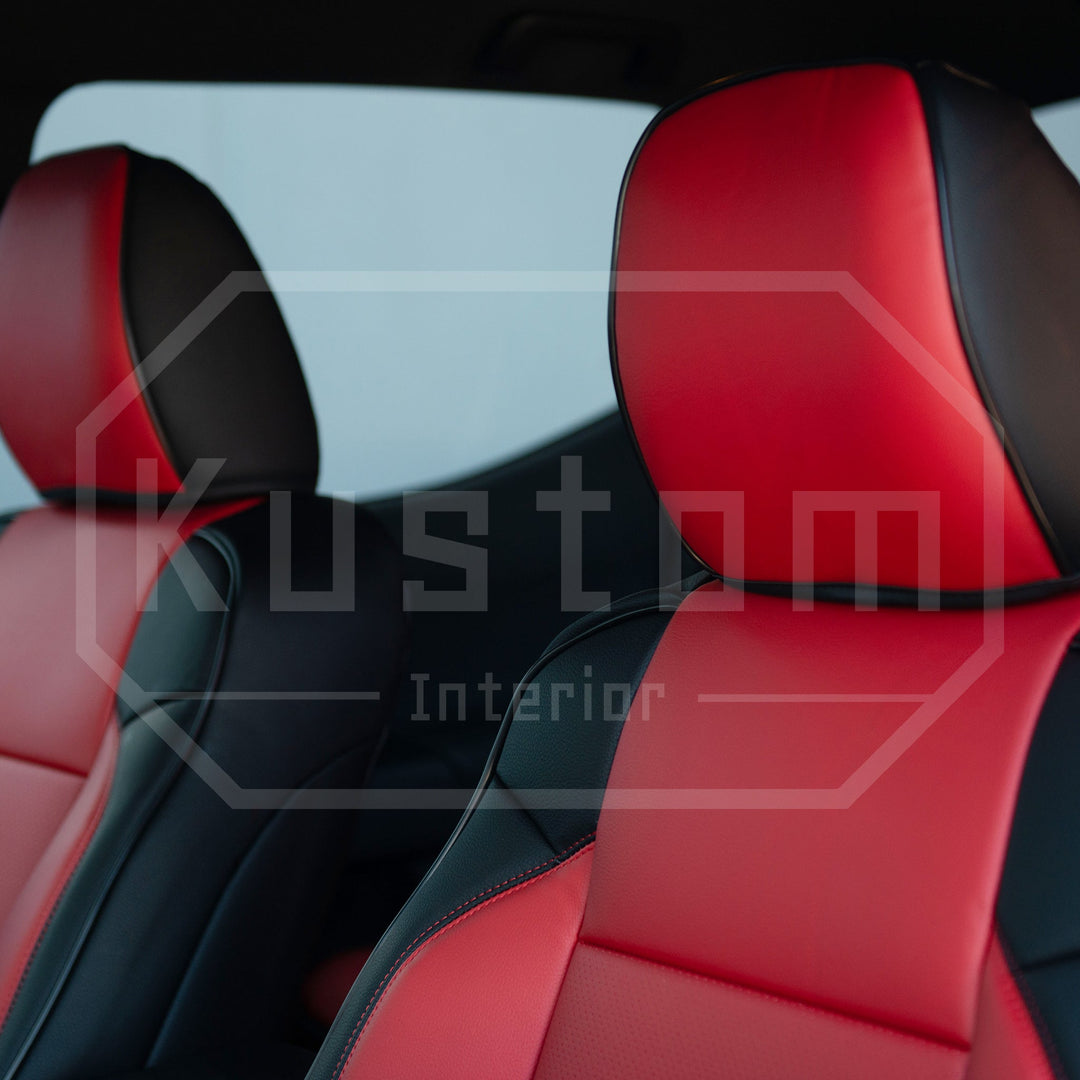 2016-Up Toyota Tacoma Premium Custom Leather Seat Covers