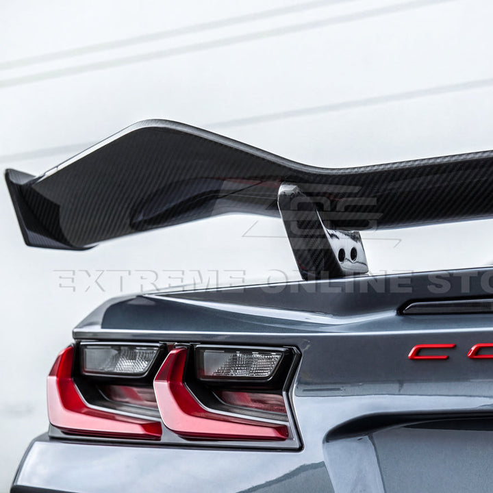 Corvette C8 Z06 W/ Z07 Package Factory Dry Carbon Fiber Rear High Wing Spoiler