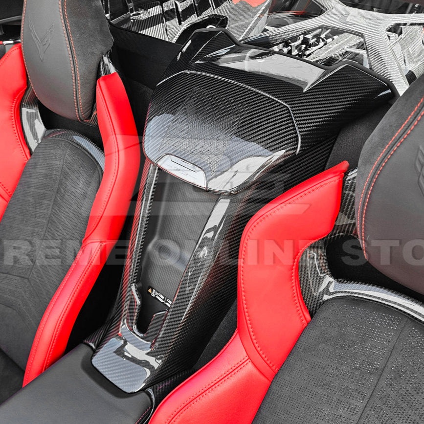Corvette C8 Console Waterfall &amp; Speaker Cover
