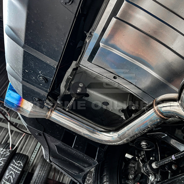 2022-Up Toyota GR86 Subaru BRZ Cat Back Dual Tips Exhaust Kit