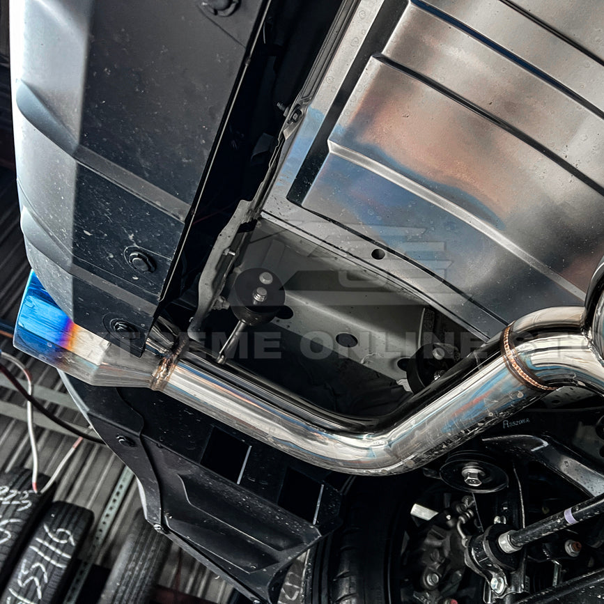 2022-Up Toyota GR86 Subaru BRZ Cat Back Dual Tips Exhaust Kit