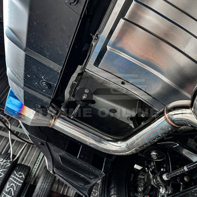 2022-Up Toyota GR86 Subaru BRZ Cat Back Dual Tips Exhaust Kit