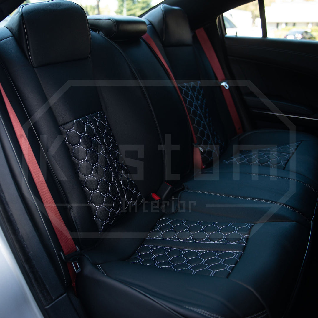 2015-Up Dodge Charger Premium Custom Seat Covers (Performance Seat)