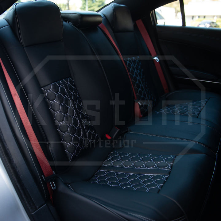 2015-Up Dodge Charger Premium Custom Seat Covers (Performance Seat)