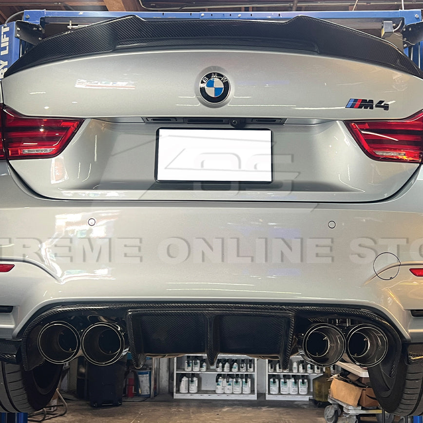 2015-20 BMW F80 M3 F82 M4 | 2.5" Piping w/ 3.5 " Quad Tips Axle Back Exhaust