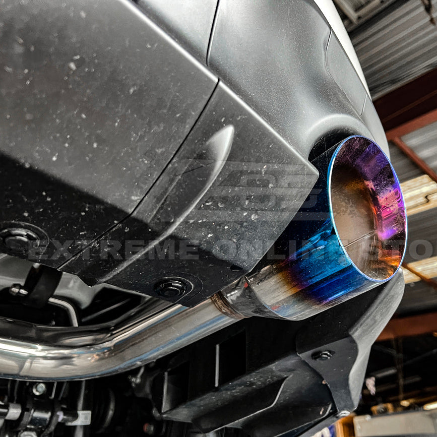 2022-Up Toyota GR86 Subaru BRZ Cat Back Dual Tips Exhaust Kit